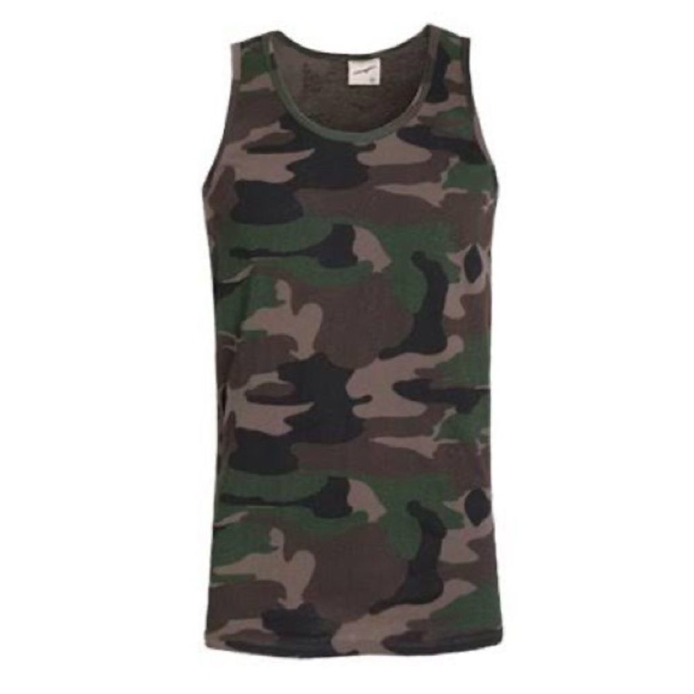 LAST ONE! Mens Camouflage Tank Top